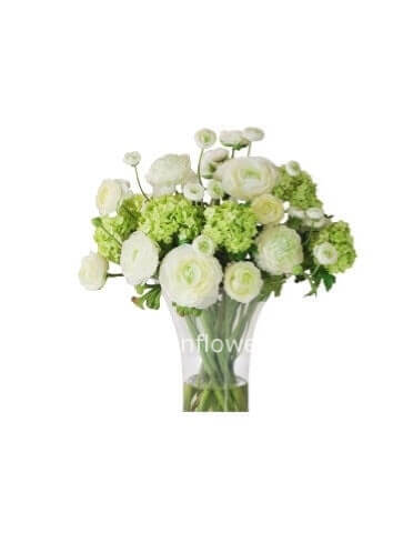 Bouquet di fiori bianchi BASE