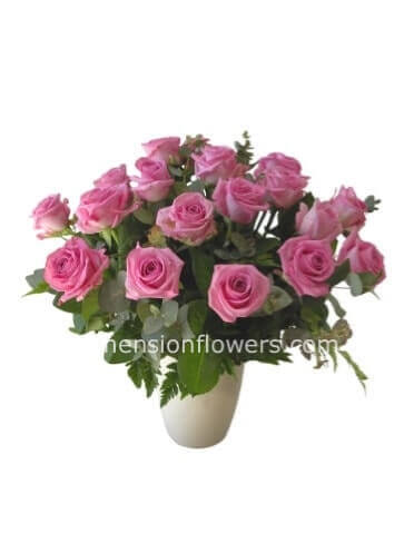 Bouquet di roselline rosa