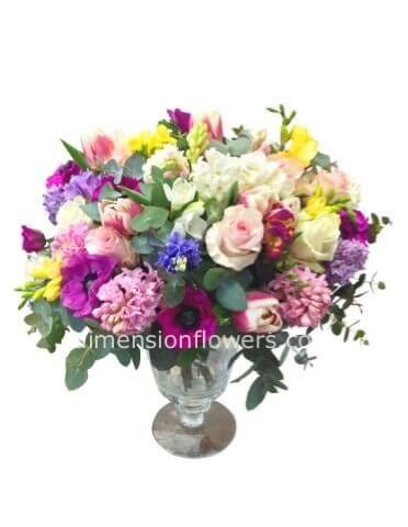 Bouquet di fiori assortiti base