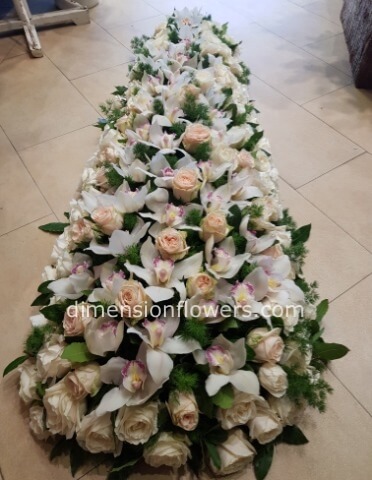 Copricassa base fiori mix colori a scelta