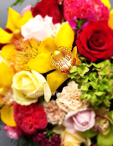 FIDATI DI NOI...BOUQUET COLORATO SECONDO IL NOSTRO GUSTO